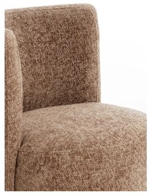 Tmavohnedé kreslo Kamova – Light &amp; Living