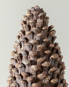 Veľká figúrka šišky 14x14x28 cm