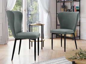 Stolička Tenrek, Dostupné poťahy: Magic Velvet 2217, Farby nožičiek: čierna