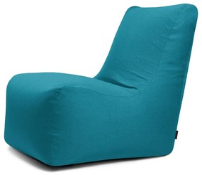 Tyrkysovomodrý sedací vak Seat Lounge – SLOWDOWN