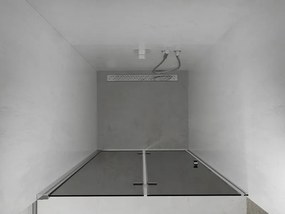 Mexen Lima, skladacie sprchové dvere do otvoru 80 x 190 cm, 6mm šedé sklo, chrómový profil, šedá, 856-080-000-01-40