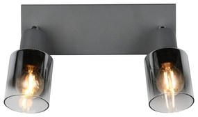 Antracitové bodové svietidlo ø 7 cm Cadiz – Trio