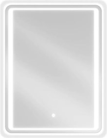 Mexen Zusa kúpeľňové zrkadlo s podsvietením 60 x 80 cm, LED 6000K, proti hmle - 9808-060-080-611-00