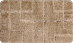 Kúpeľňový koberček SUPREME LINES línie, béžový