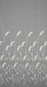 ZÁCLONA NA KRÚŽKOCH ABBIE 140X250 CM KRÉMOVÁ
