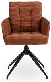 Otočná stolička MIA hnedá