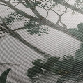 Obraz - Jungle v rannej hmle (150x105 cm)