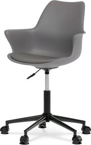 Kancelárska stolička sivá KA-J772 GREY
