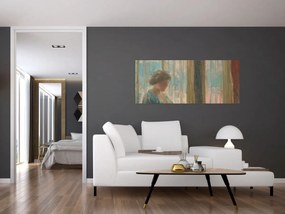 Obraz - Childe Hassam, The New York Window, reprodukcia (120x50 cm)