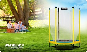 Detská záhradná trampolína 140 cm/4,5ft Neo-Sport NS-04W240F