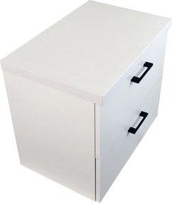 Comodo Kúpeľňová skrinka pod doskové umývadlo Agria W 60-HD - biela/biela