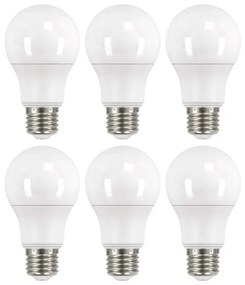 LED žiarovka Classic A60 9W E27 teplá biela, 6ks 71524