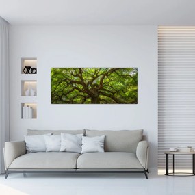 Obraz - Zelený strom (120x50 cm)
