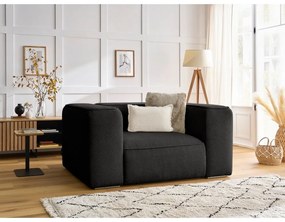 Čierne kreslo Zephyr – Bobochic Paris