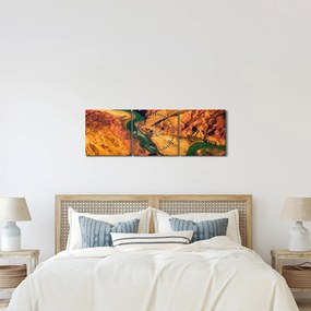 Obraz - Grand Canyon (s hodinami) (90x30 cm)