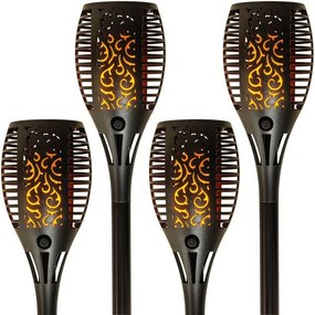VOLTRONIC® sada solárnych svietidiel 33 LED 4 ks M84784