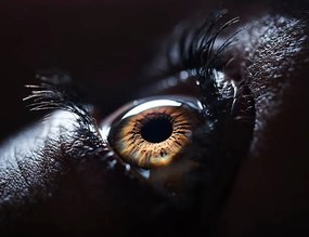 Umelecká fotografie The Human Eye., Ben Welsh, (40 x 30 cm)