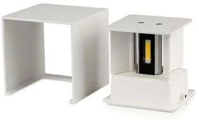 LED Vonkajšie nástenné svietidlo LED/11W/230V 3000K IP65 biela