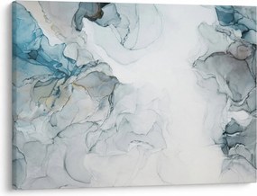 Obraz - Modrý mramor (70x50 cm)