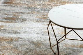 Koberec AKRYL ELITRA 8105 Abstrakcia slonia kosť / oranžový