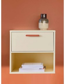 Žltý nástenný nočný stolík Keep by Hammel