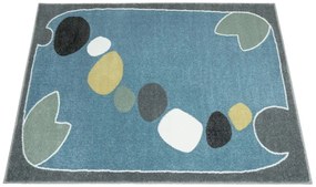 Detský koberec LIMA M043A krémový / svetlosivý