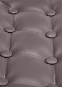 Stolička Dublin lounger - Hnedá