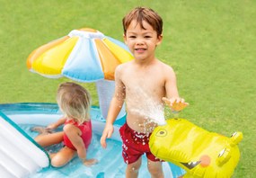 Bazénová šmykľavka vodné ihrisko detský bazén Intex