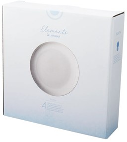 Tanier, plochý, okrúhly, Coupe, 27 cm, 4-dielna sada – Gaya Elements North - 492524