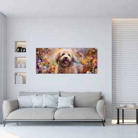 Obraz - Šťastný pes II. (120x50 cm)