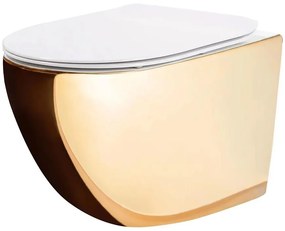 Závesná misa Carlo Mini Rimless gold/white