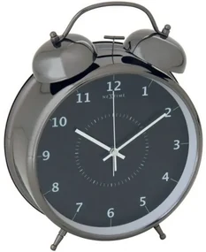 Budík 5111zw Nextime Wake Up 9cm