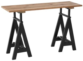 Konzolový stolík s doskou z borovicového dreva v prírodnej farbe 45x130 cm Hampstead – Premier Housewares