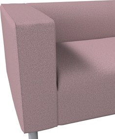 Poťah na sedačku Klippan (pre 4 osoby) farba produktu ružová látka zapletaná