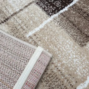 Spoltex, Kusový koberec Florentina 613-64 beige/red, 120x170, béžová, obývacia izba