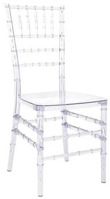 Mextra Svadobná stolička TIFFANY CHIAVARI I, 000 priehľadná