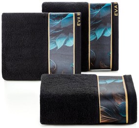 FROTÉ UTERÁK EVA MINGE12 50X90 CM ČIERNA