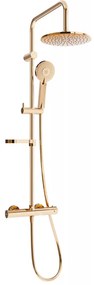 Mexen KX33 sprchový set s termostatickou batériou Kai, ružovo-zlatá, 771504091-60