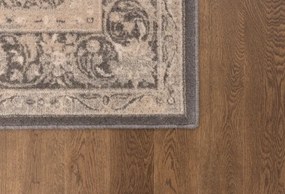 Koberec Agnella Isfahan M Nazad grafitový