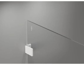 Mexen Lunar sprchová stena pravá 140 x 200 cm, 8mm číre sklo, biela, 830-140-000-20-00-P