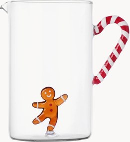 Ručne vyrobený borosilikátový džbán Sweet and Candy, 1,4 l