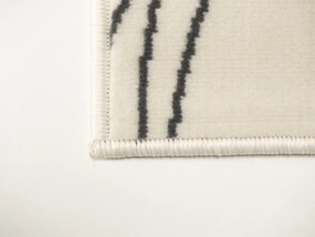 Alfa Carpets, TRHÁK: Kusový koberec Circles cream, 190x280, béžová, chodba / predsieň