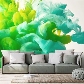 Nádherná tapeta zelená explózia farieb