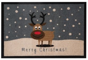 Rohožka Hanse Home Merry Christmas Reindeer, 40 x 60 cm