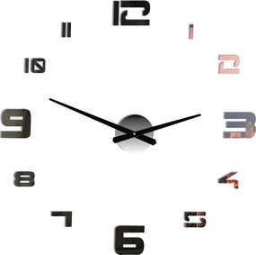 SENTOP | Nástenné hodiny nalepovacie  veľké Moderné hodiny | SENTOP 12P021 PLEXI 2D HEU+ analógové