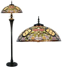 Maxi luxury Tiffany lampa stojacia kolekcia RUZE Ø55*166