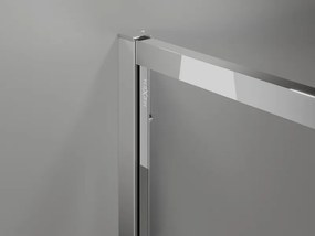 Mexen Exo, sprchovací kút s krídlovými dverami 160 x 100 cm, 6mm číre sklo, chrómový profil, 819-160-100-01-00