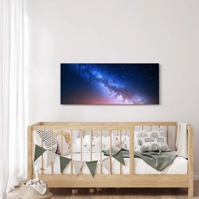 Obraz - Nočné krásy hviezd (120x50 cm)