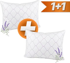 Levanduľový vankúš 70x90 antialergický prešívaný EMI 1+1 ZADARMO