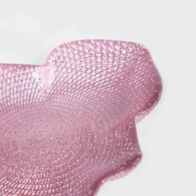 Dekoračný tanier BLITS ružový 721342